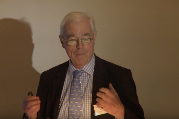 Prof Charles Sheppard at CCT’s 20th Anniversary