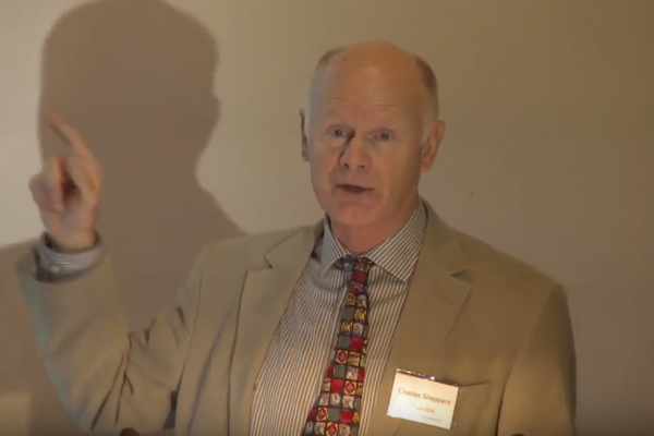 Prof Charles Sheppard and Dr Elizabeth Widman speak on research in Chagos. CCT Conference 2013